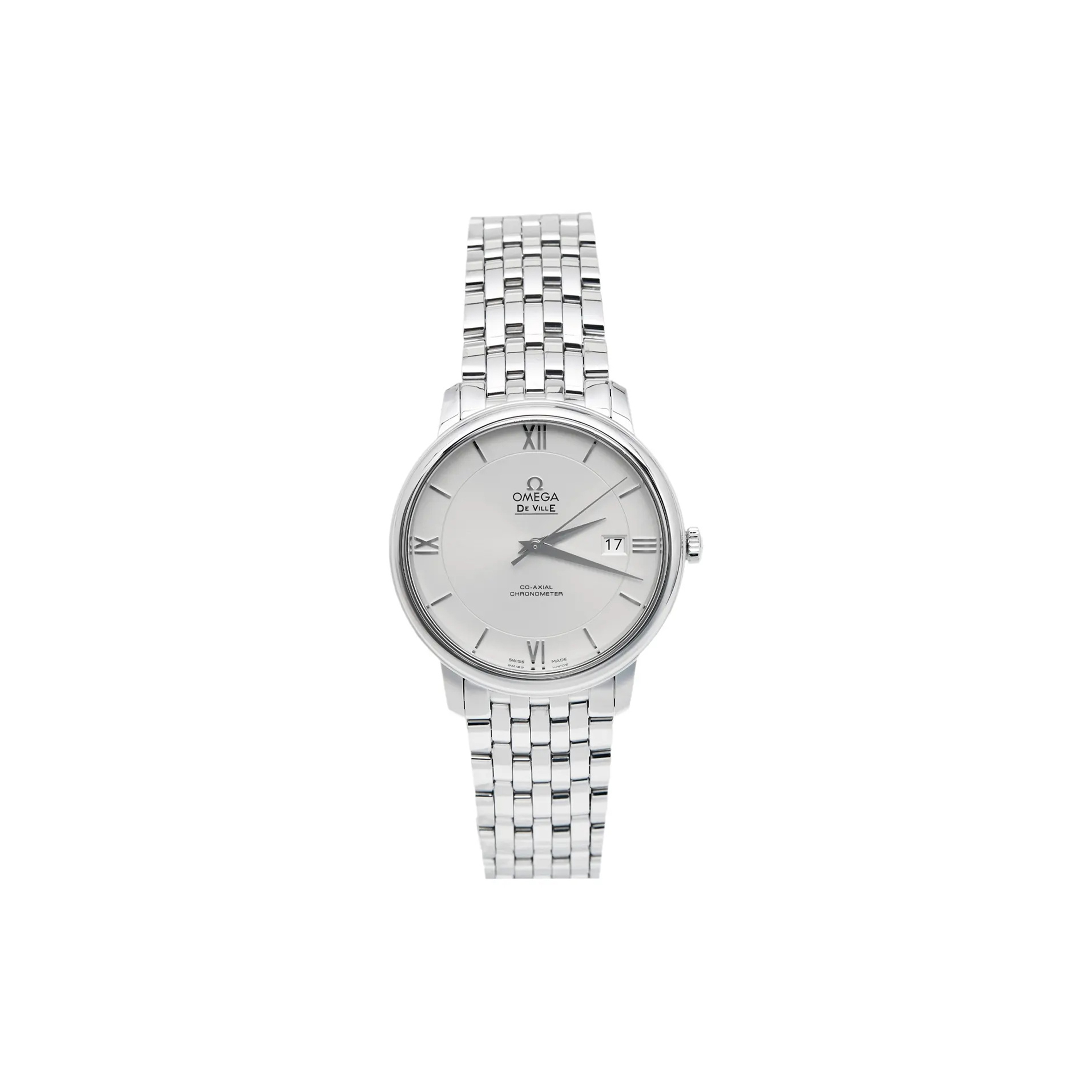 Om**a de ville prestige co-axial watch 424.10.37.20.02.001